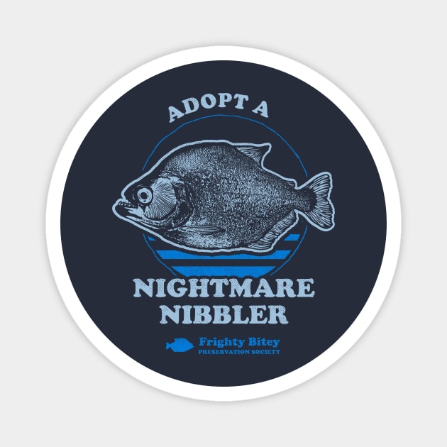 Adopt A Nightmare Nibbler Magnet by dumbshirts